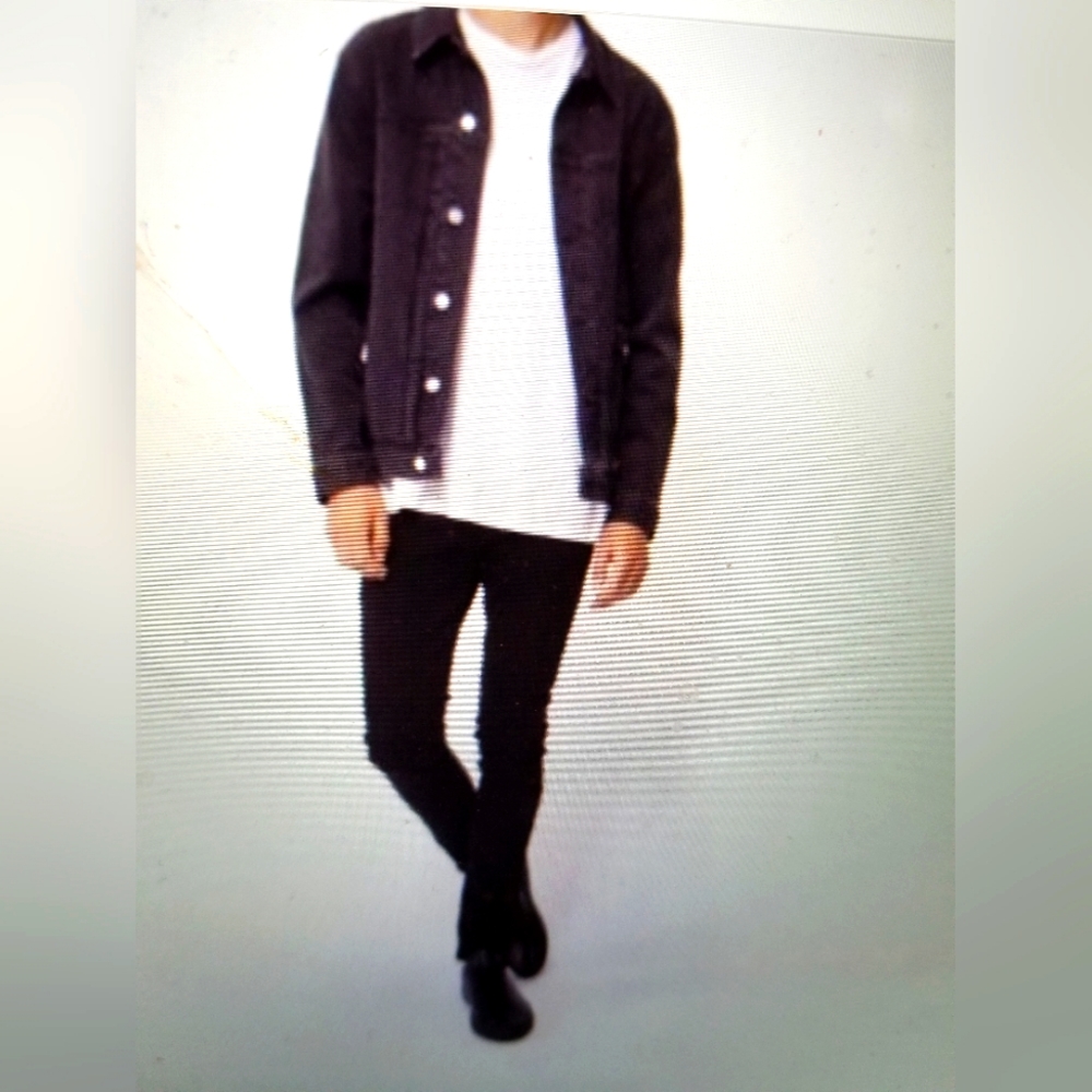 NWT BALDWIN BLDWIN THE MODERN SKINNY SMOKE SIZE 28 NWT